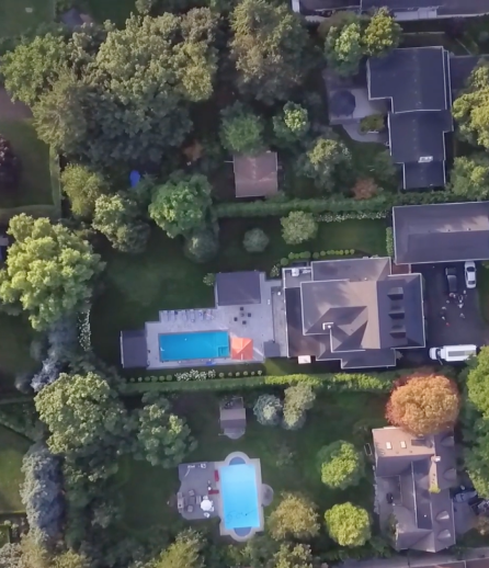 birds eye view